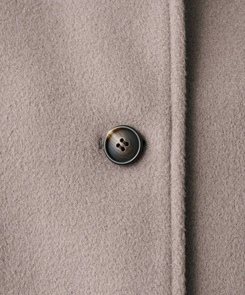 セール】ビーバーミドルコート/ミドル丈 ステンカラーコート（ステン