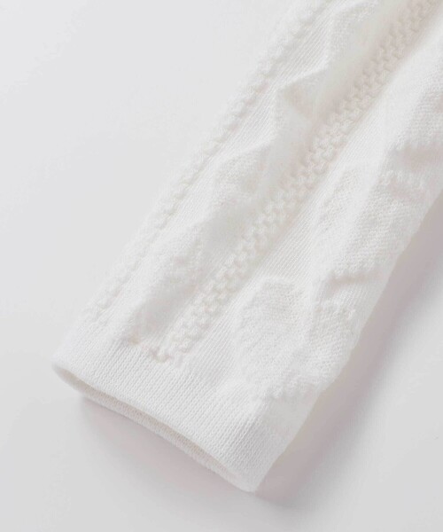 SLAP SLIP(スラップスリップ)の「ハート柄レギンス&ソックス2点セット(70~130cm)(レギンス/スパッツ・キッズ・レッド/オフホワイト/ブラック・L/S/M/XS)」の4枚目の写真