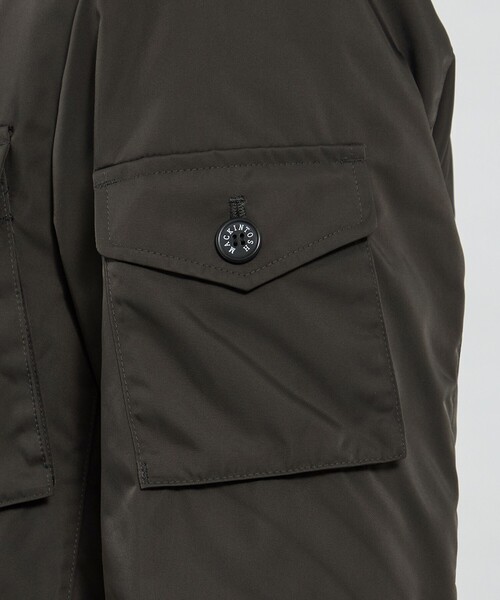 MACKINTOSH LONDON(マッキントッシュ ロンドン)の「【BERWICK】高密度ポリエステルブルソン(ブルゾン・メンズ・チャコールグレー/グリーン系その他5・38/42/40)」の12枚目の写真