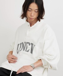 REMI RELIEF | REMI RELIEF/レミレリーフ UNCW SP加工 ワイドシルエット スタンドネックスウェット(スウェット)