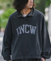 REMI RELIEF | REMI RELIEF/レミレリーフ UNCW SP加工 ワイドシルエット スタンドネックスウェット(スウェット)