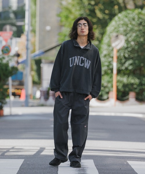 REMI RELIEF/レミレリーフ UNCW SP加工 ワイドシルエット スタンド