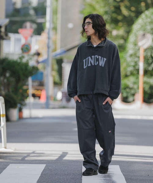 REMI RELIEF/レミレリーフ UNCW SP加工 ワイドシルエット スタンド