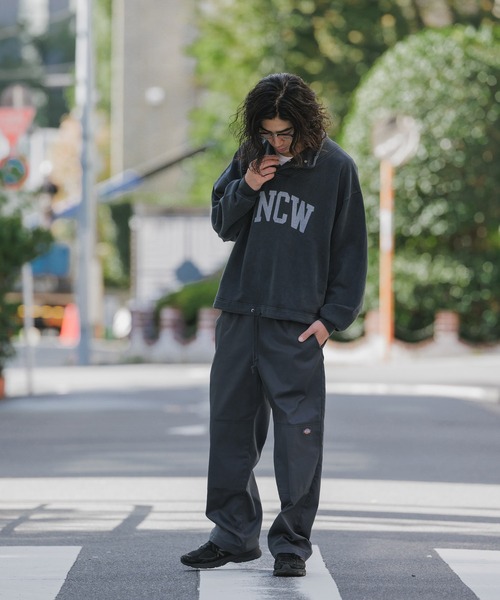 REMI RELIEF/レミレリーフ UNCW SP加工 ワイドシルエット スタンド