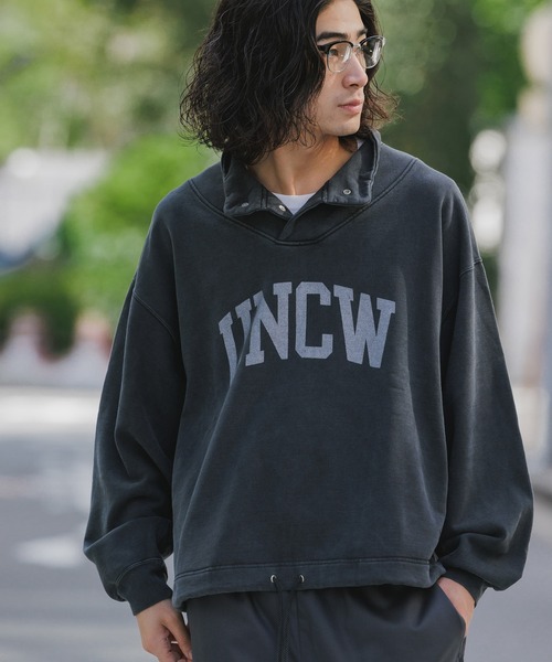 REMI RELIEF/レミレリーフ UNCW SP加工 ワイドシルエット スタンド