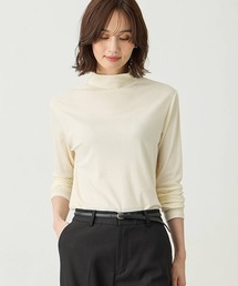 A/C DESIGN BY ALPHA CUBIC | ウールミックスハイネックカットソー【大きいサイズあり】(Tシャツ/カットソー)