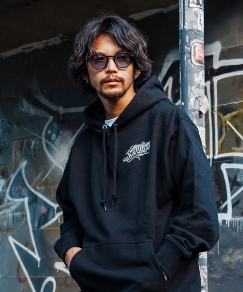 Leyline(レイライン)の「【Leyline】Script logo parka(パーカー・メンズ・アッシュグレー/ブラック・MEDIUM/LARGE/X-LARGE)」の5枚目の写真