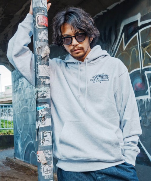 Leyline(レイライン)の「【Leyline】Script logo parka(パーカー・メンズ・アッシュグレー/ブラック・MEDIUM/LARGE/X-LARGE)」の10枚目の写真