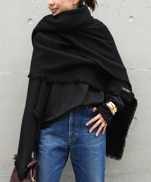 ALONPI CASHMERE / アロンピ カシミア】STOLE（ストール/ショール