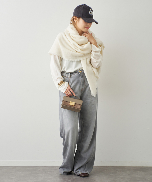 ALONPI CASHMERE / アロンピ カシミア】STOLE（ストール/ショール