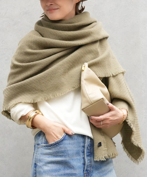 ALONPI CASHMERE / アロンピ カシミア】STOLE（ストール/ショール