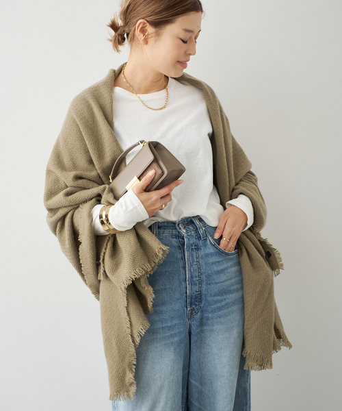 セール】*【ALONPI CASHMERE / アロンピ カシミア】STOLE（ストール