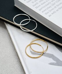 LOUNGEDRESS | 【GALENA/ガレナ】SV925フープピアス(ピアス（両耳用）)