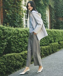 amaca | 【Anniversary Piece】紡毛配色リバーコート(その他アウター)