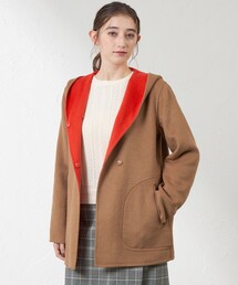 AMACA（アマカ）の「【Anniversary　Piece】紡毛配色リバーコート（その他アウター）」