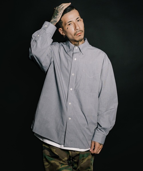 セール】Hairline Stripe Shirt（シャツ/ブラウス）｜Subciety