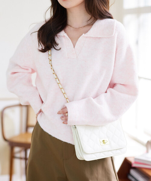 セール】スキッパーニット（ニット/セーター）｜KOBE LETTUCE