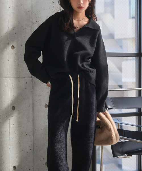 le coop sportif ブラックセーター le coop sportif ブラックセーター le coop sportif ブラックセーター