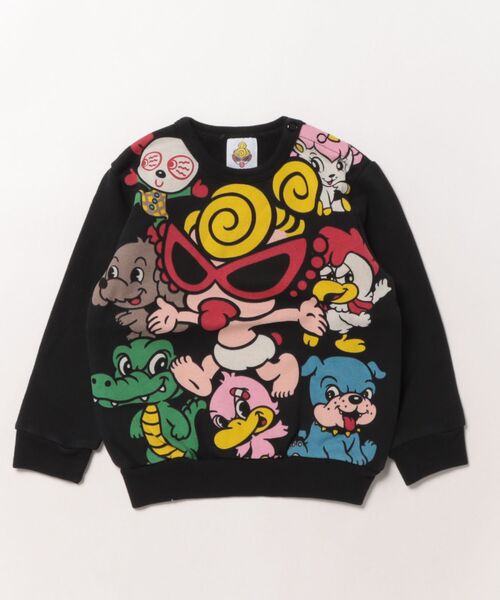 Hystericmini ヒステリックミニ MINI DOLL 裏毛 ラグラントレーナー