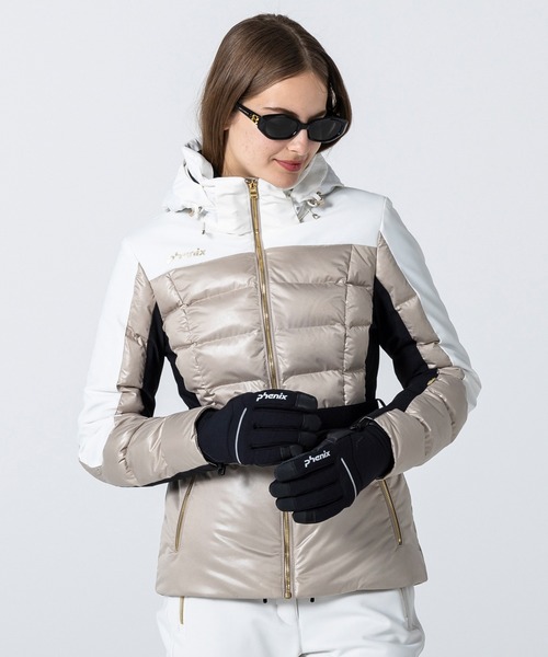 phenix(フェニックス)の「phenix(フェニックス)Belt Set Elegant Jacket ベルトセット エレガントジャケット スキージャケット(保温性/耐水性)(その他アウター・レディース・ブラック/ベージュ/クリアグリーン・S/M/L)」の3枚目の写真