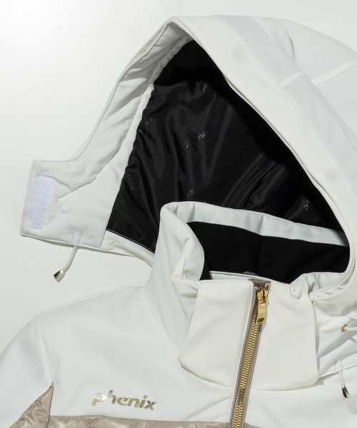 phenix(フェニックス)の「phenix(フェニックス)Belt Set Elegant Jacket ベルトセット エレガントジャケット スキージャケット(保温性/耐水性)(その他アウター・レディース・ブラック/ベージュ/クリアグリーン・S/M/L)」の12枚目の写真