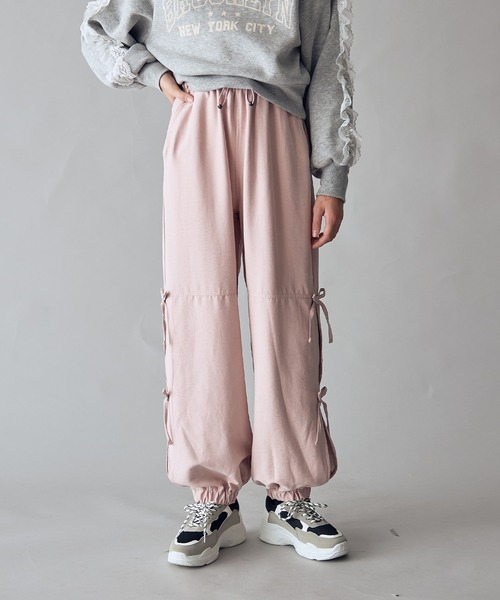 Musinsa   CHERRYQUIRI チェリーキュリー リボンカーゴパンツ CHERRYQUIRI｜チェリーキュリーの通販 - ZOZOTOWN