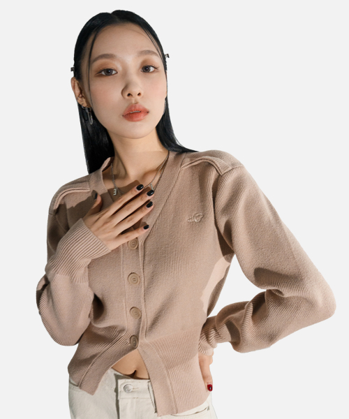 AVANDRESS(アバンドレス )の「Balloon Ribbed Cardigan GREEN(カーディガン/ボレロ・レディース・その他・SMALL/MEDIUM)」の6枚目の写真
