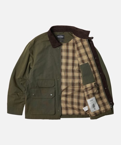 FRIZMWORKS(フリズムワークス)の「ROYAL HUNTING JACKET 003 _ OLIVE(ミリタリージャケット・メンズ・その他・MEDIUM/LARGE/X-LARGE/SMALL)」の7枚目の写真