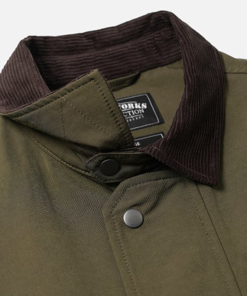 FRIZMWORKS(フリズムワークス)の「ROYAL HUNTING JACKET 003 _ OLIVE(ミリタリージャケット・メンズ・その他・MEDIUM/LARGE/X-LARGE/SMALL)」の9枚目の写真