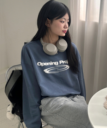 Opening Project（オープニングプロジェクト）の「W Identity Sweatshirt - Blue Gray（スウェット）」