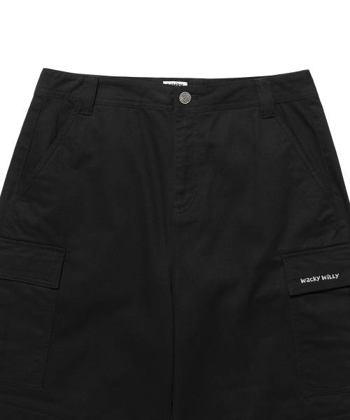 Wacky WiLLy（ワッキーウィリー）の「バルーンフィットコットンカーゴパンツブラック（その他パンツ・レディース・その他・SMALL/MEDIUM/LARGE）」の4枚目の写真