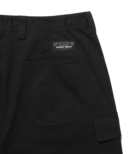 Wacky WiLLy（ワッキーウィリー）の「バルーンフィットコットンカーゴパンツブラック（その他パンツ・レディース・その他・SMALL/MEDIUM/LARGE）」の7枚目の写真