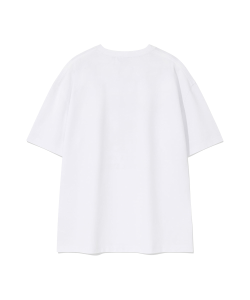 Wacky WiLLy（ワッキーウィリー）の「タイポバードグラフィック半袖Tシャツホワイト（Tシャツ/カットソー・レディース・その他・MEDIUM/LARGE/X-LARGE/SMALL）」の6枚目の写真