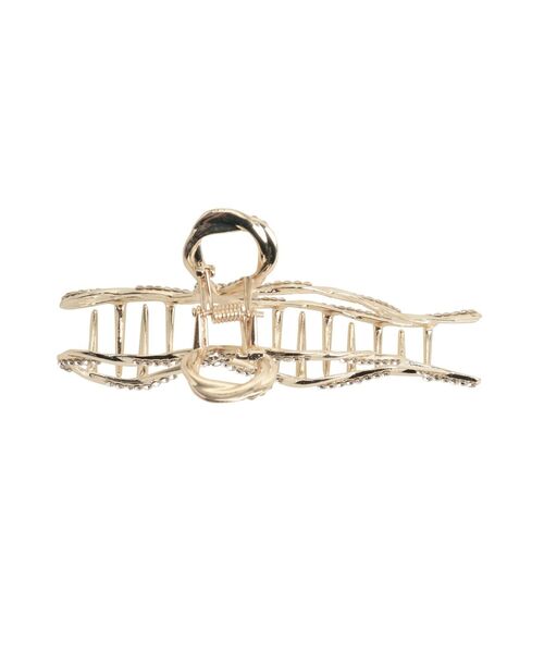 EATME(イートミー)の「キラキラリボンヘアクリップ(バレッタ/ヘアクリップ・レディース・ゴールド・FREE)」の4枚目の写真