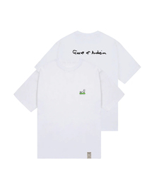 [ユニセックス]パピーワークバックロゴ半袖Tシャツ_3カラー