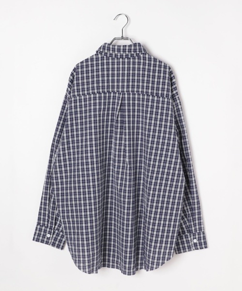 LAND MUSEUM(ランドミュージアム)の「LAND MUSEUM/パターンチェックシャツ(シャツ/ブラウス・メンズ・ブラック/ネイビー・MEDIUM/LARGE)」の18枚目の写真