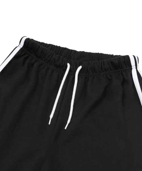 MUCENT(ムセント)の「ビバサイドトラックラインスウェットハーフパンツ(4カラー)(その他パンツ・レディース・グレー/ミックスグレー/ブラック/バーガンディー・S/L)」の21枚目の写真
