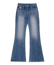 ROCKCAKE（ロックケーキ）の「Clara Bootcut Jeans - Blue（デニムパンツ）」