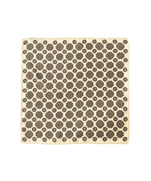 FRANCO BASSI（フランコバッシ）の「FRANCO BASSI / シルク 小紋柄 ポケットスクエア（ハンカチ/ハンドタオル）」