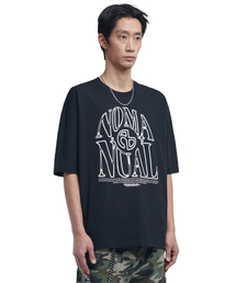 NOMANUAL（NOMANUAL）の「SNA T-SHIRT - BLACK（Tシャツ/カットソー）」