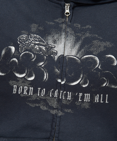 WKNDRS(ウィーキャンドース)の「ANGEL ZIPUP HOODIE (CHARCOAL)(パーカー・レディース・その他・LARGE/X-LARGE/MEDIUM)」の6枚目の写真