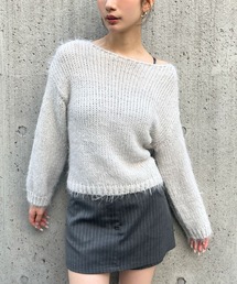 3.3 Field Trip/シャギーフワフワニットプルオーバー