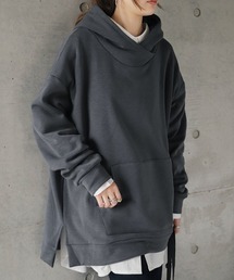 裏シャギー ルーズパーカー