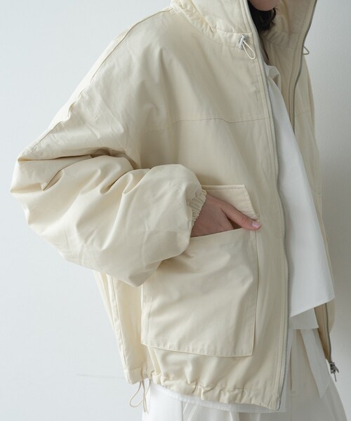 GALLEST（ギャレスト）の「【再入荷】ビッグポケット中綿フォルムコート（その他アウター・レディース・アイボリー/ダークブラウン/ブラック・38）」の11枚目の写真