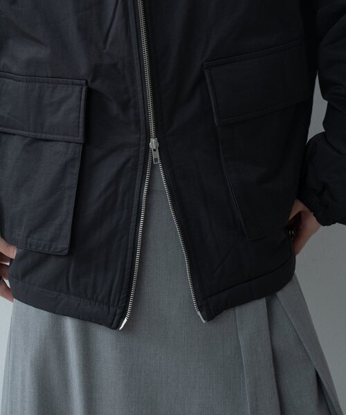 GALLEST（ギャレスト）の「【再入荷】ビッグポケット中綿フォルムコート（その他アウター・レディース・アイボリー/ダークブラウン/ブラック・38）」の20枚目の写真