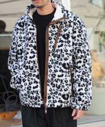 THE NORTH FACE（ザノースフェイス）の「【THE NORTH FACE】ノースフェイス 韓国限定 WHITE LABEL レオパード ヒョウ柄 NOVELTY RIMO FLEECE JACKET フリース ジャケット（その他アウター）」