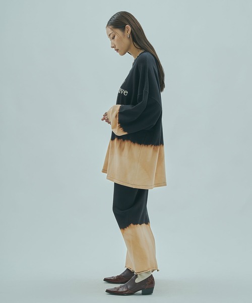 ROSE BUD（ローズバッド）の「(mag.by c)BLEACH SWEAT SKIRT（スカート・レディース・ブラック/グレー・S/M）」の7枚目の写真