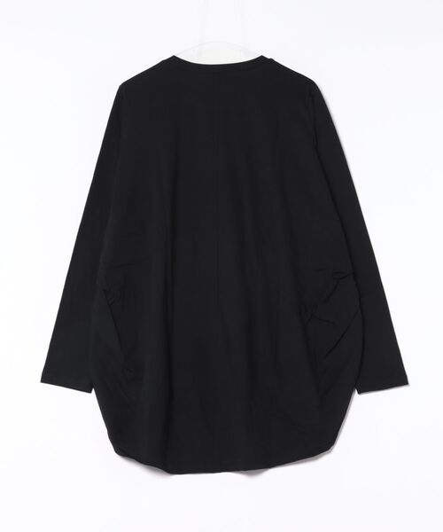 GOMME HOMME(ゴムオム)の「コクーンパネルT(Tシャツ/カットソー・メンズ・チャコールグレー/ブラック・MEDIUM)」の13枚目の写真