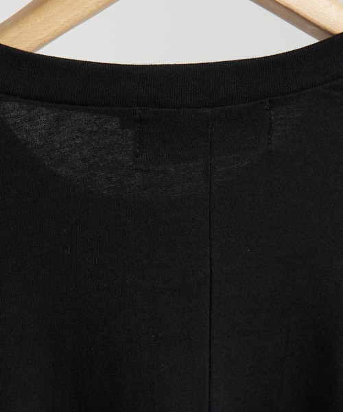 GOMME HOMME(ゴムオム)の「コクーンパネルT(Tシャツ/カットソー・メンズ・チャコールグレー/ブラック・MEDIUM)」の8枚目の写真