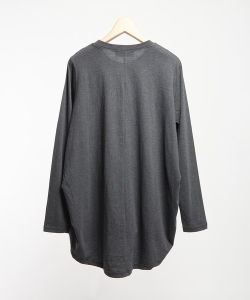 GOMME HOMME(ゴムオム)の「コクーンパネルT(Tシャツ/カットソー・メンズ・チャコールグレー/ブラック・MEDIUM)」の10枚目の写真